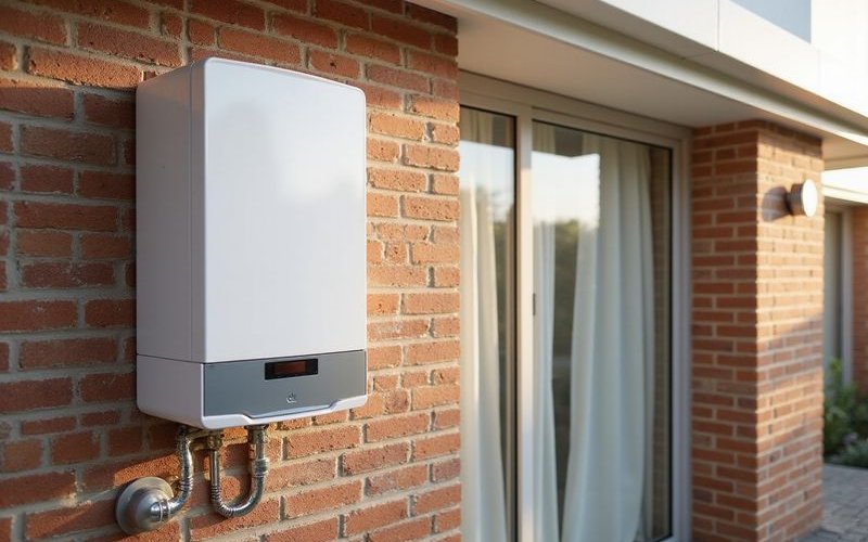 Gas continuous flow unit