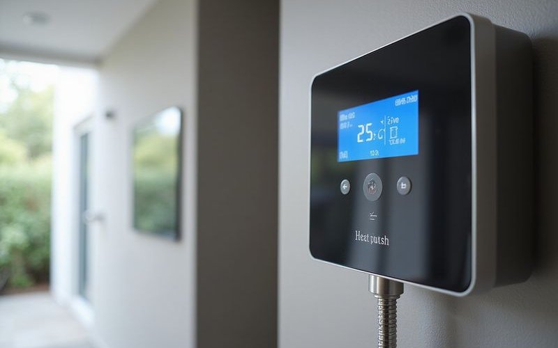 Heat pump efficiency at different temperatures