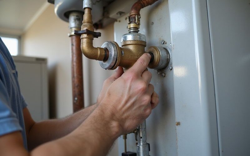 Tempering valve installation for WA compliance